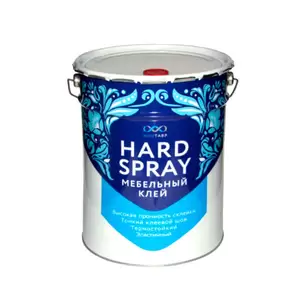 Клей мебельный Hard spray красный