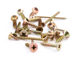 Саморез универсальный Pozi желтый 3,5