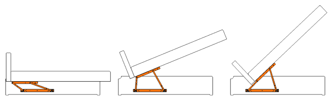 Механизм КК № 504 без газлифта