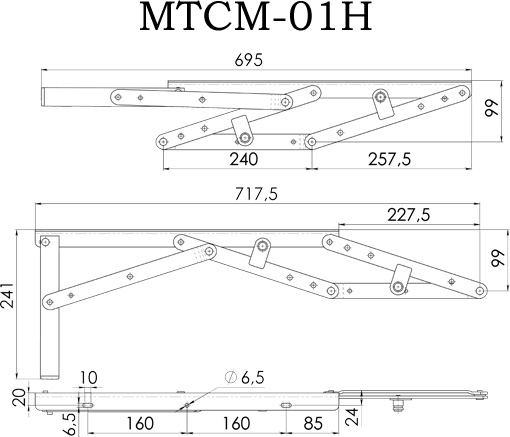 Механизм СМ МТСМ 71Н без пружин