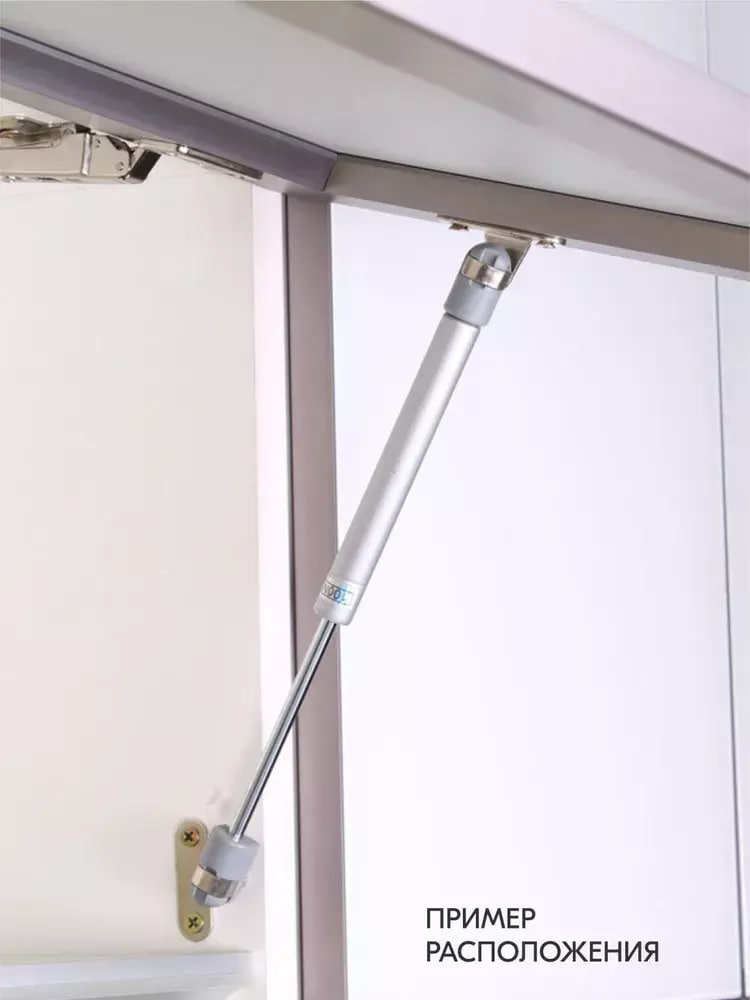 Газлифт для фасада 245 мм 100H под Шарик