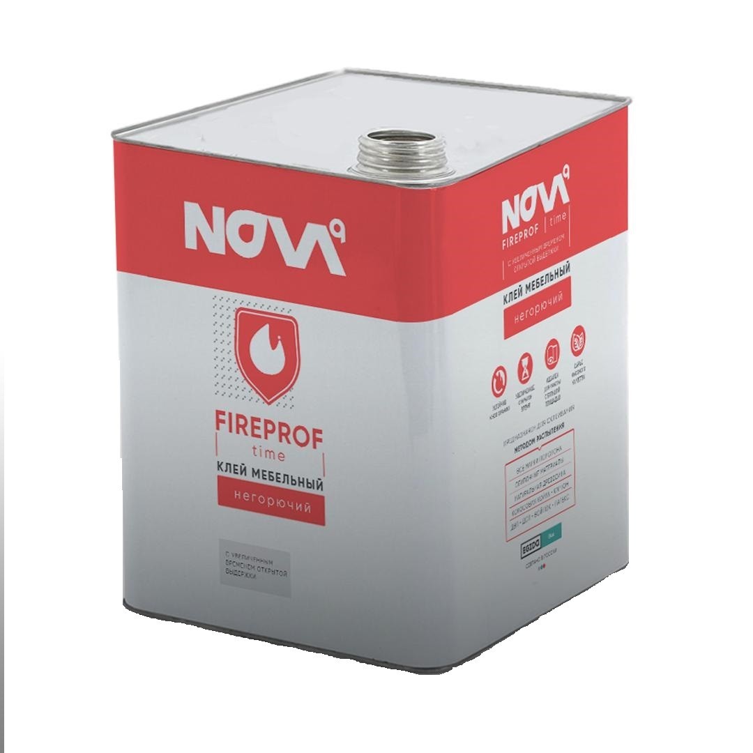 Клей мебельный NOVA FIREPROF Time янтарный 225 кг