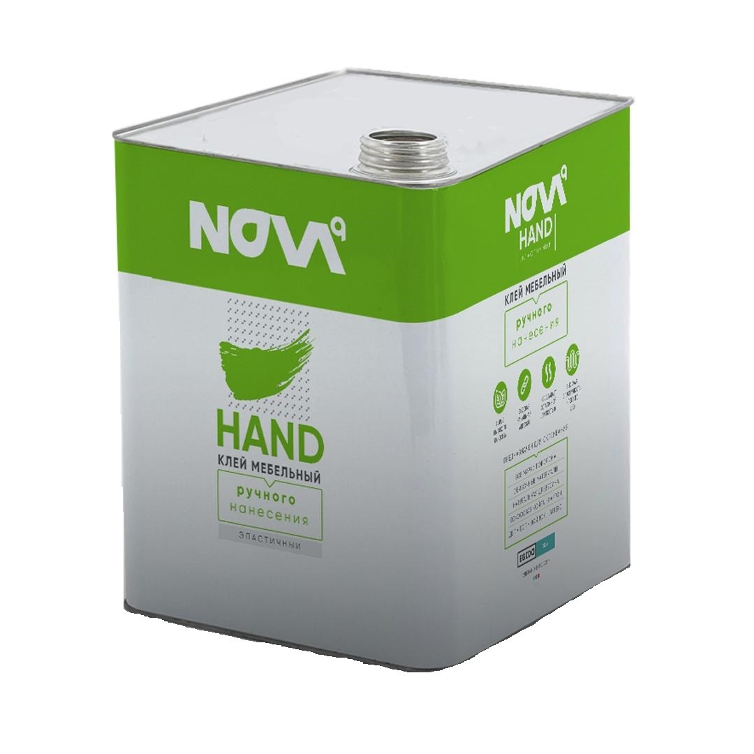 Клей мебельный NOVA HAND янтарный 11 кг