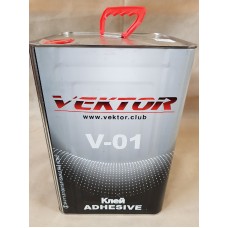 Клей мебельный Vektor V 01 янтарный 1 кг